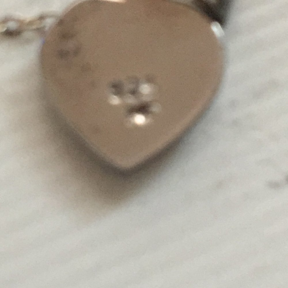 Marsala Dainty Vintage 925 Sterling Heart Coral Pendant Necklace - Picture 6 of 6